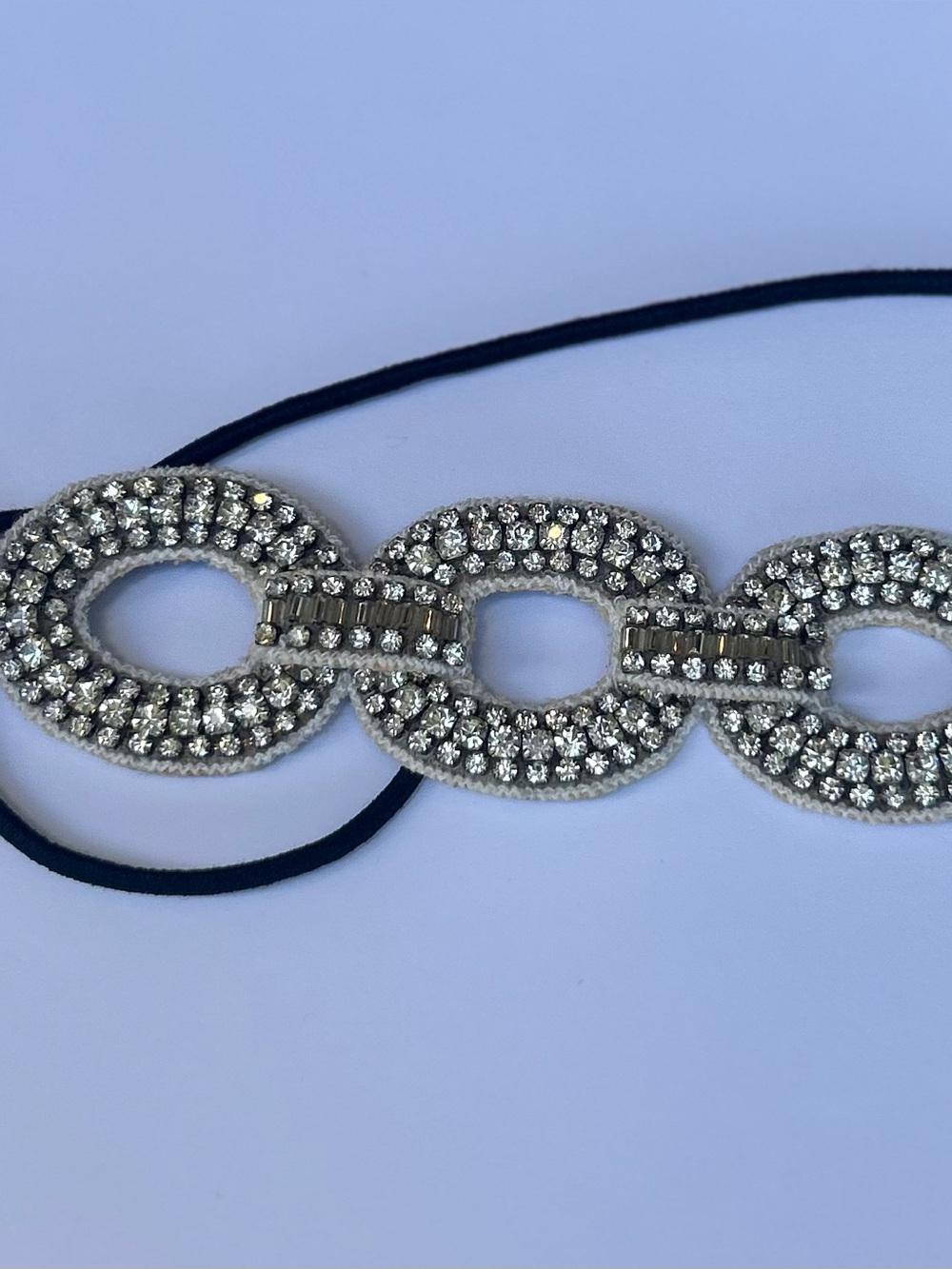 Sparkling Gold Beaded Crystal Linked Headband - Deepa Gurnani - Anthropologie